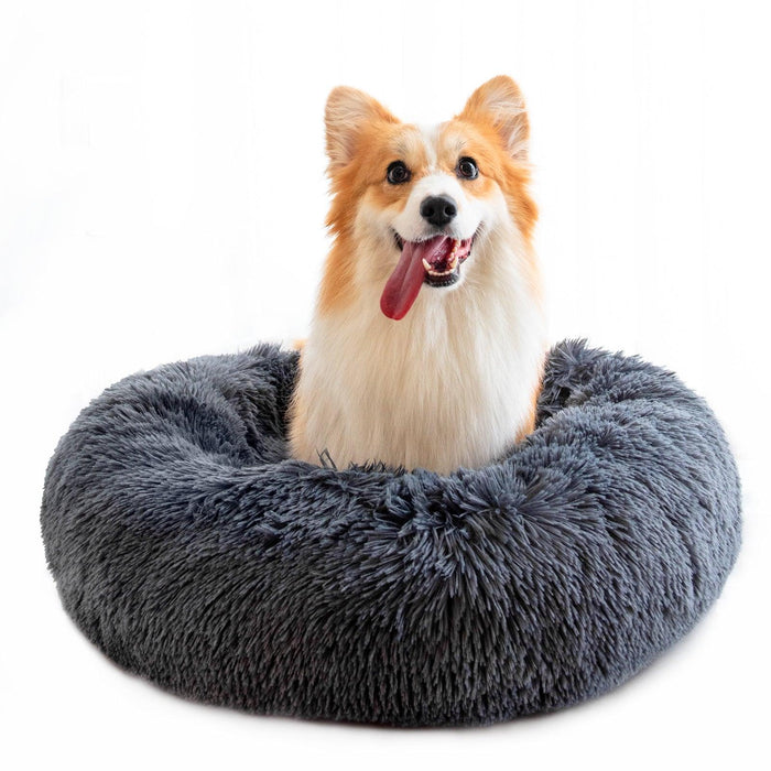 Dog Beds For Small Dogs Round Plush Cat Litter Kennel Pet Nest Mat Puppy Beds - EverWindy Market