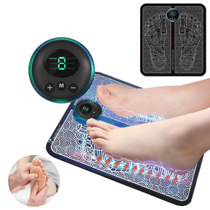 Ems Foot Massager Mat Tens Fisioterapia Electric Foot Cushion Blood Circulation Acupunctur Pad Foot Health Care Relaxation Pain - EverWindy Market