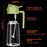 Sprayer - 470ml Olive Oil Bottle - Oil Sprayer for Cooking, Kitchen, Salad, Barbecue Green