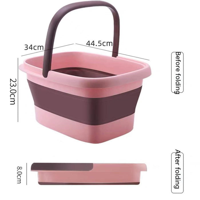 Household Folding Massage Portable Plastic Foot Barrel - EverWindy Market