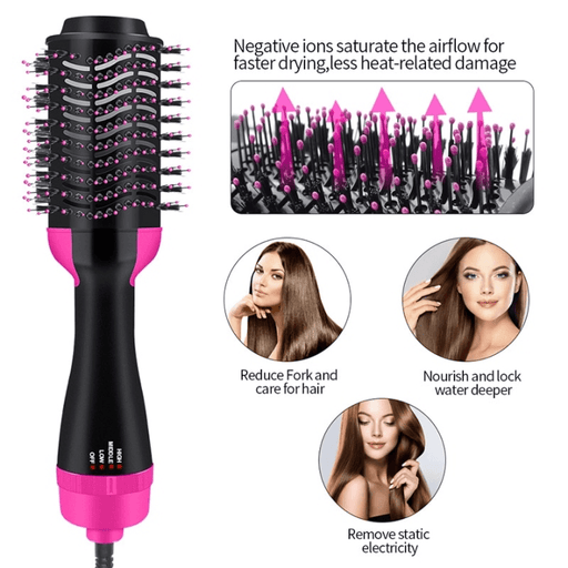 Hot Air Comb 2 In 1 Multifunctional Hair Dryer Comb Hair Dryer Comb Hair Dryer - EverWindy Market